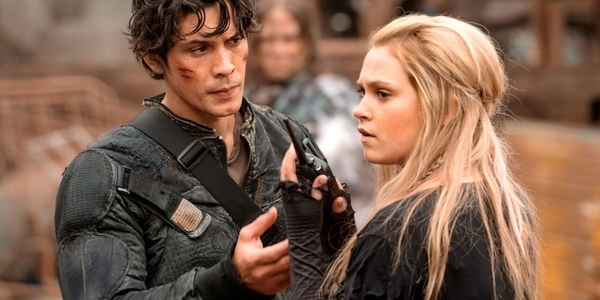 the cw the 100 season 4 bellamy clarke