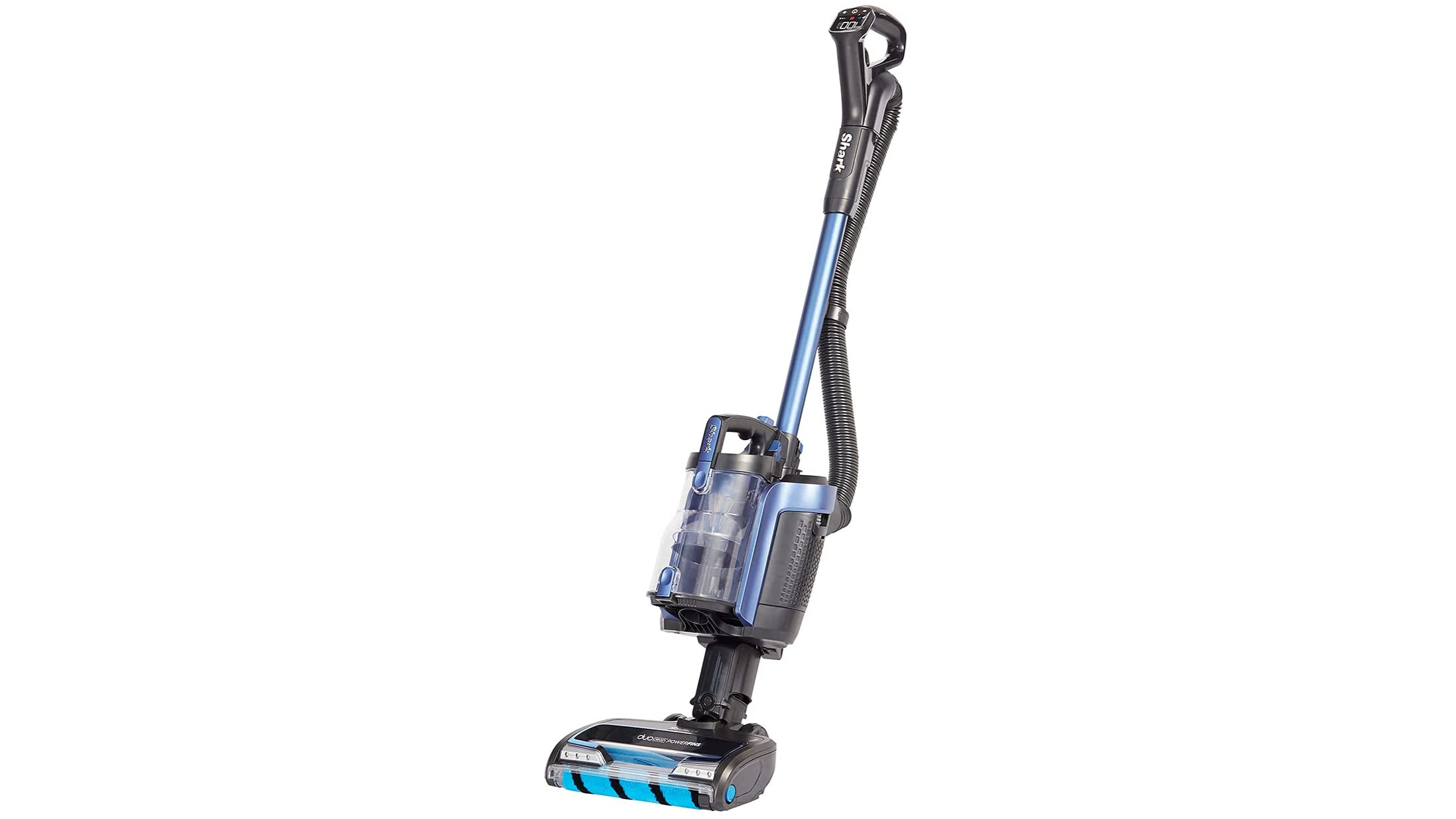Shark Cordless Upright Vacuum Cleaner [ICZ300UKT] Anti Hair Wrap, PowerFins, Powered Lift-Away, Pet Hair, Blue