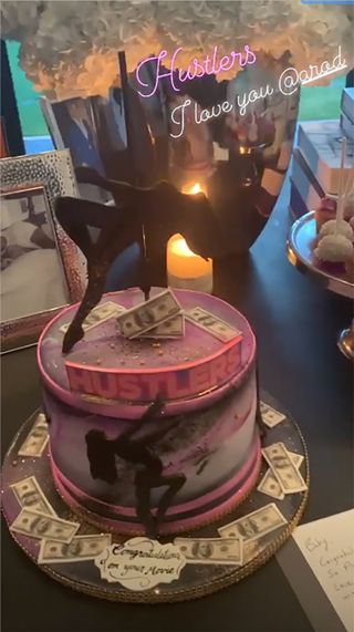 Jennifer Lopez's Hustlers Cake