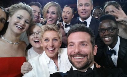 Ellen DeGeneres 2014 Oscars selfie