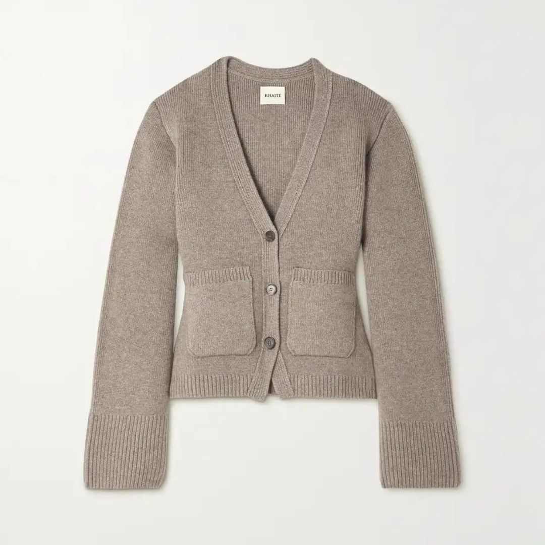 Khaite Scarlet Cashmere Cardigan