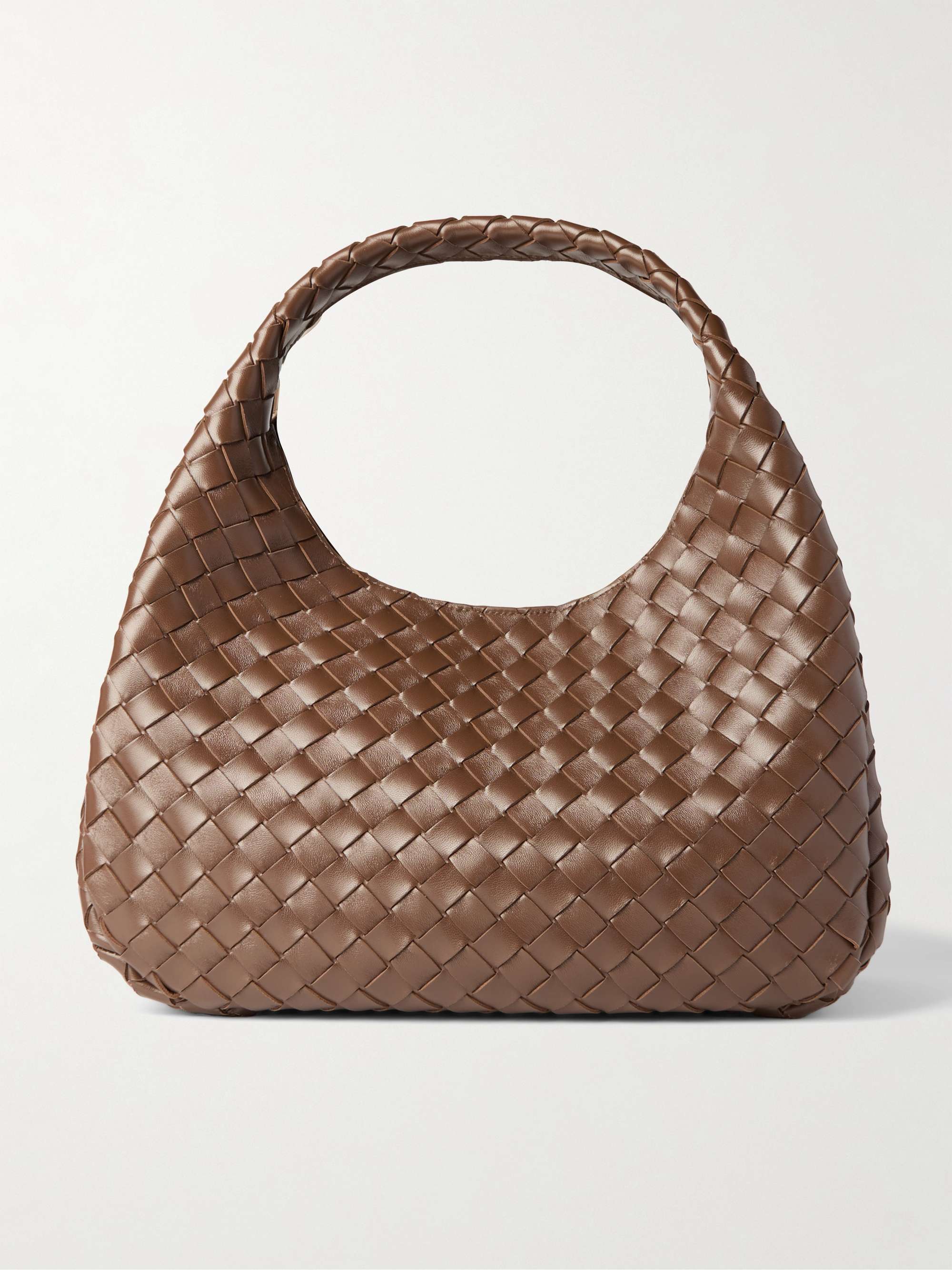 Campana Intrecciato Leather Shoulder Bag