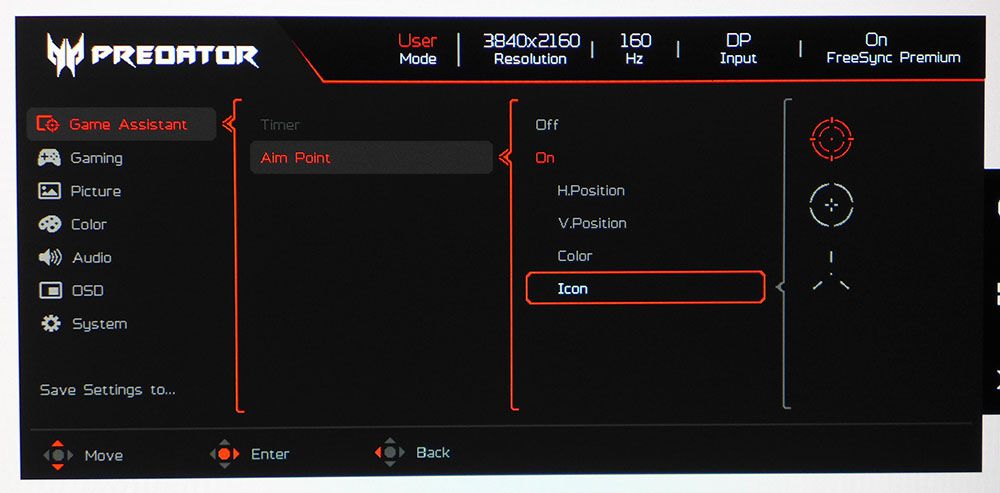 Acer Predator XB273K V5