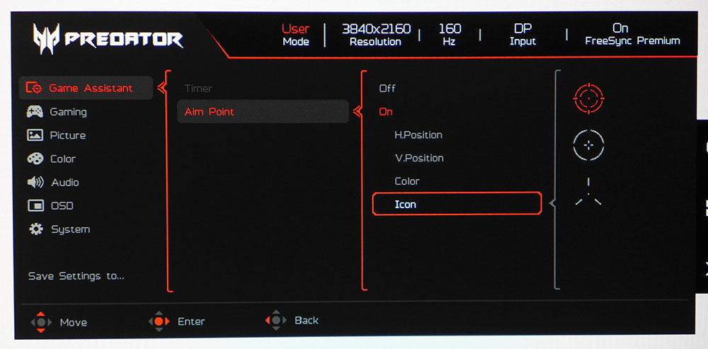 Acer Predator XB273K V5