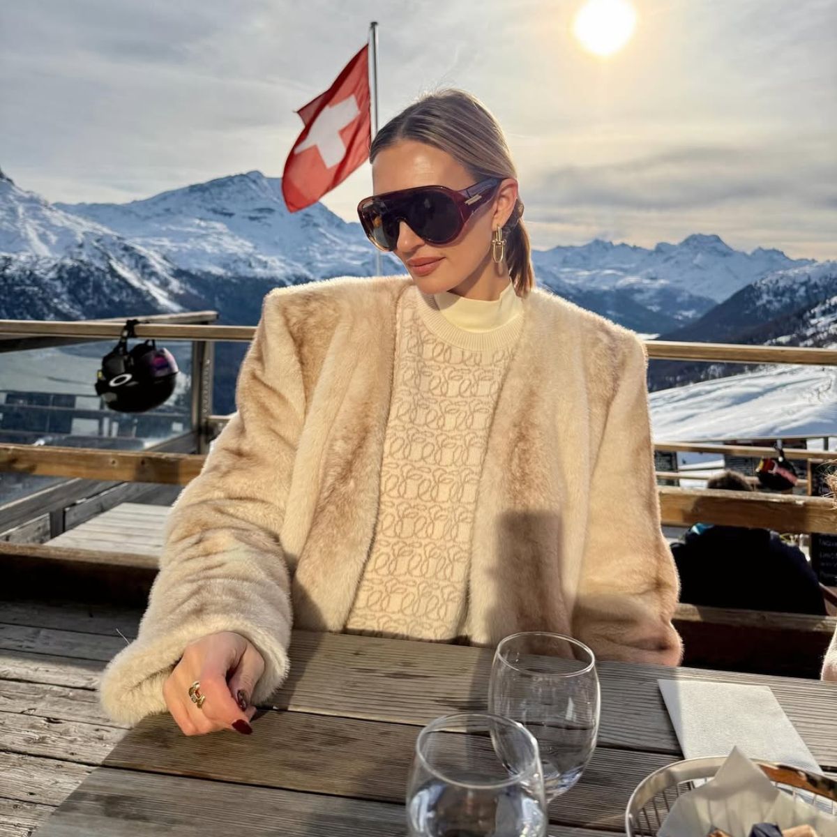 Old money faux fur coats 