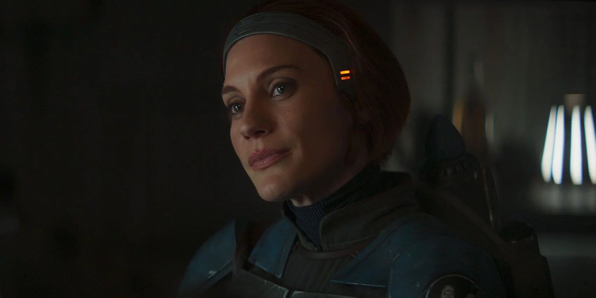 Katee Sackhoff as Bo-Katan Kryze on The Mandalorian (2020)