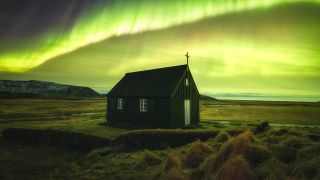 “In moments like this, I feel nothing but gratitude for being in the right place at the right time,” says astrophotographer on award-winning aurora picture taken on a trip to Iceland