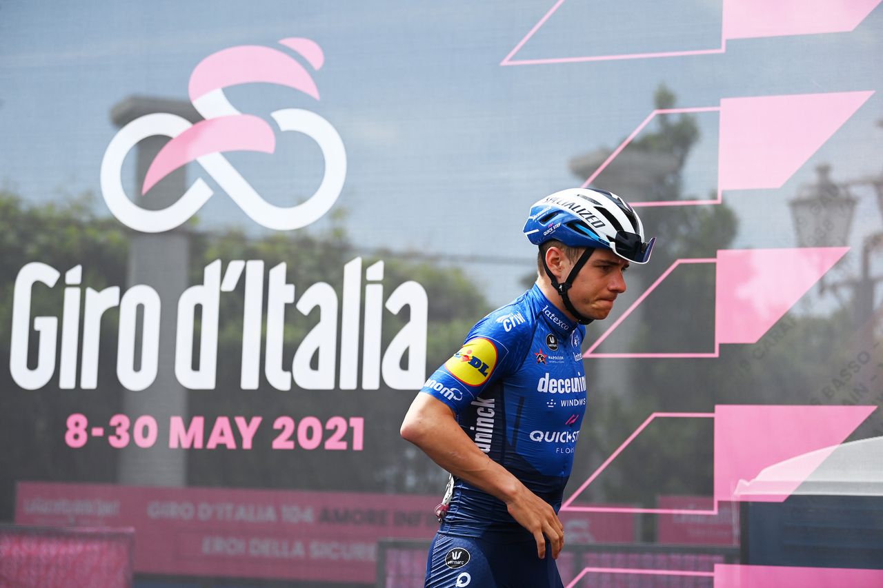 Remco Evenepoel at the Giro d&#039;Italia 2021