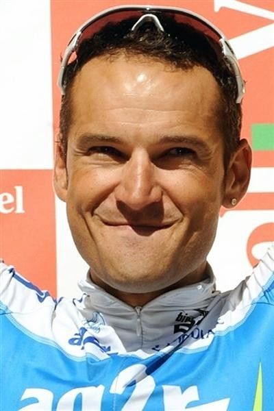 Frenchman Cyril Dessel (AG2R) is awarded for his stage win.