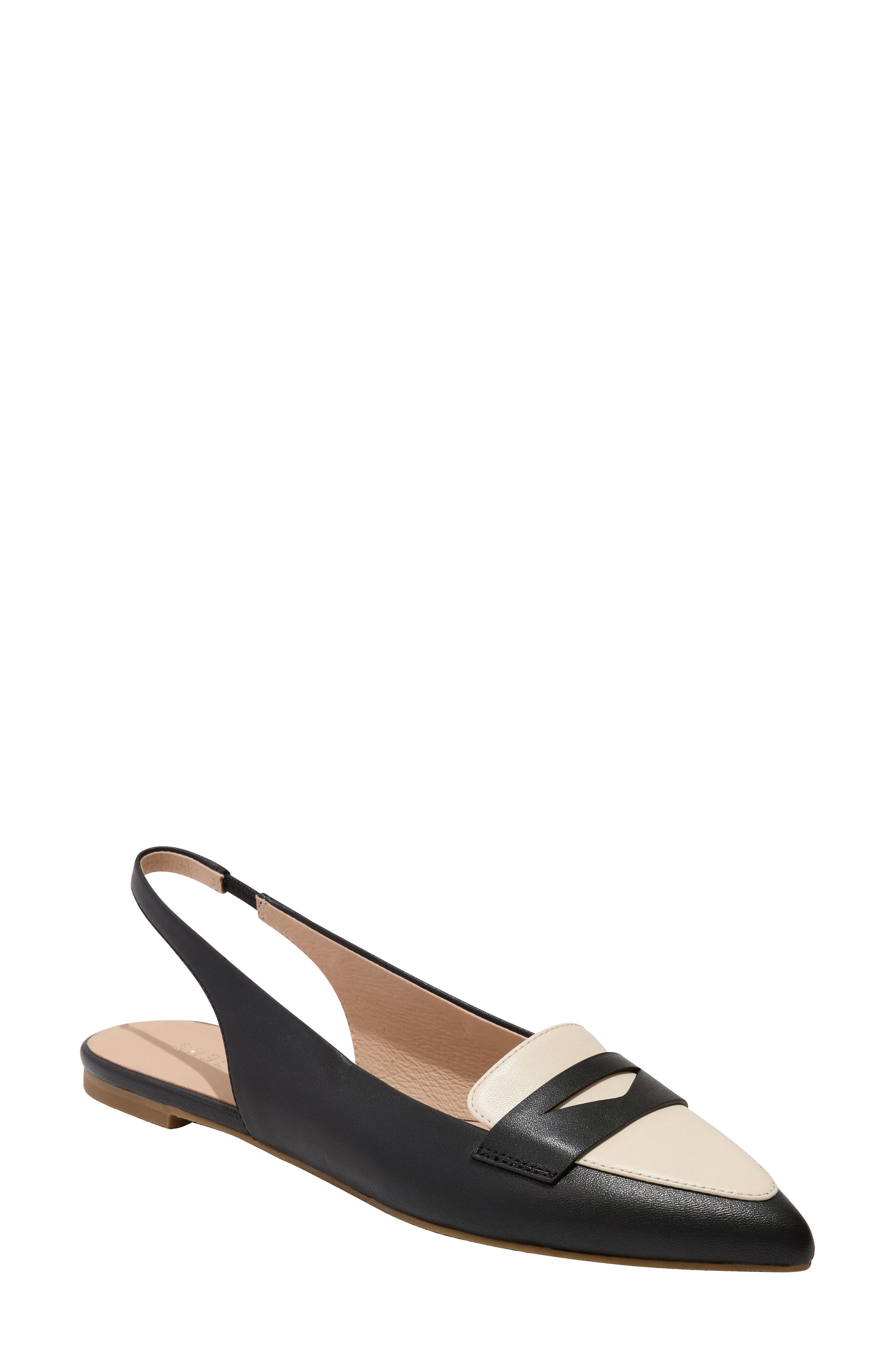 Jack Rogers, Pennie Slingback con puntera fina y plana