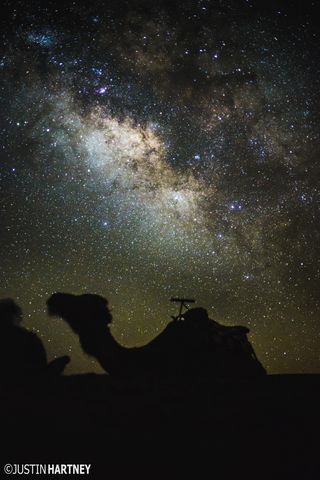 Milky Way Over the Sahara Desert