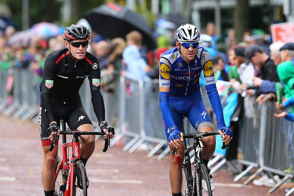 Ben Hermans and Laurens de Plus finish stage 8 in Britain