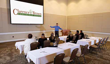 High-Tech Amenities at Georgia’s Clarence Brown Conference Center