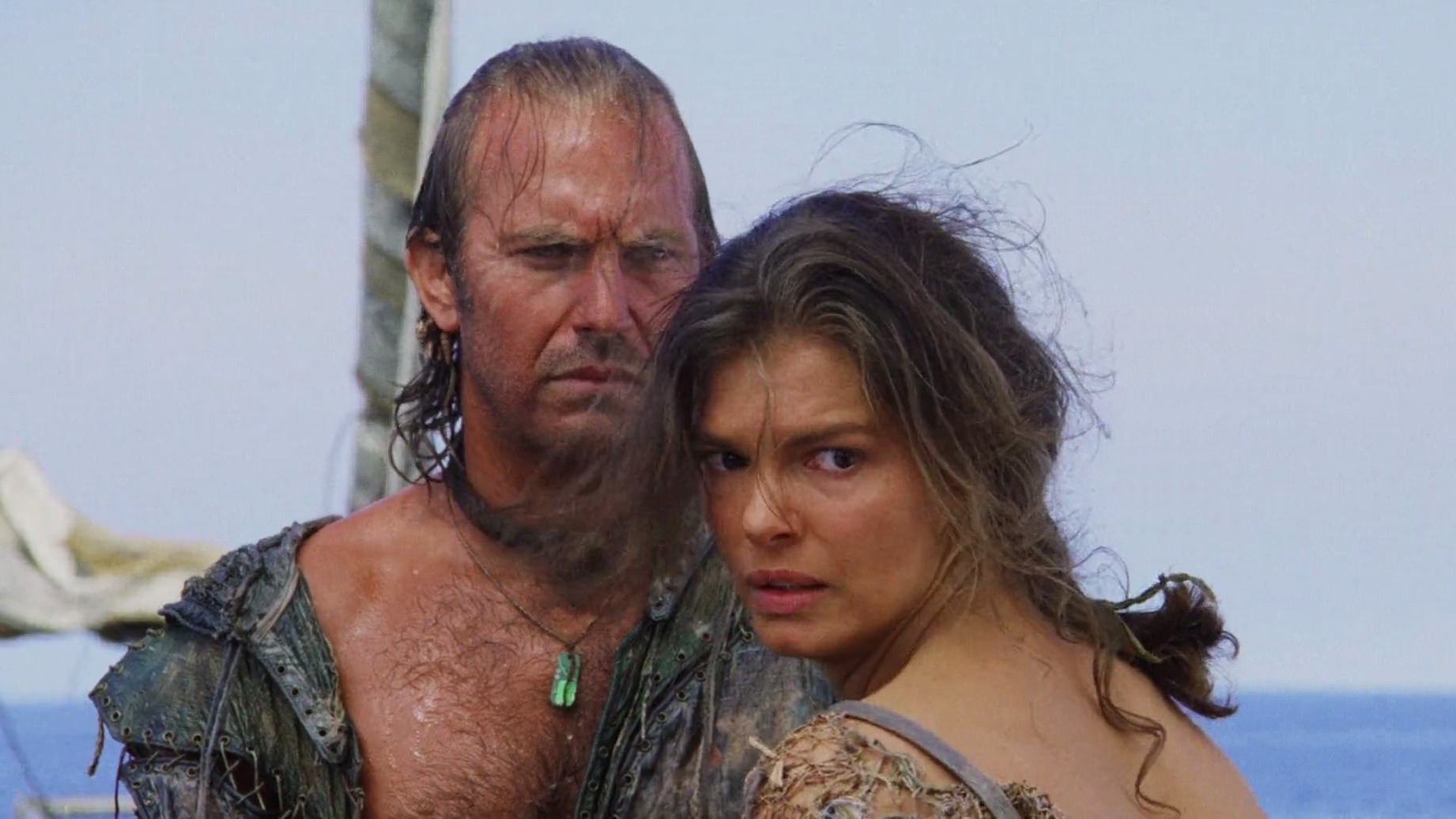 Screenshots from the 1995 movie Waterworld