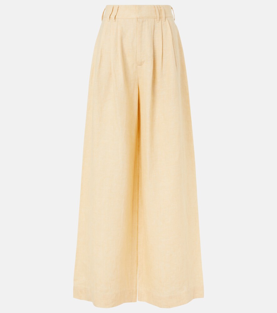 Parker High-Rise Wide-Leg Pants