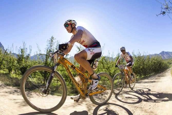 Jaroslav Kulharvy and Christoph Sauser of Burry Stander-Songo missed a turn and lost the stage 3 lead