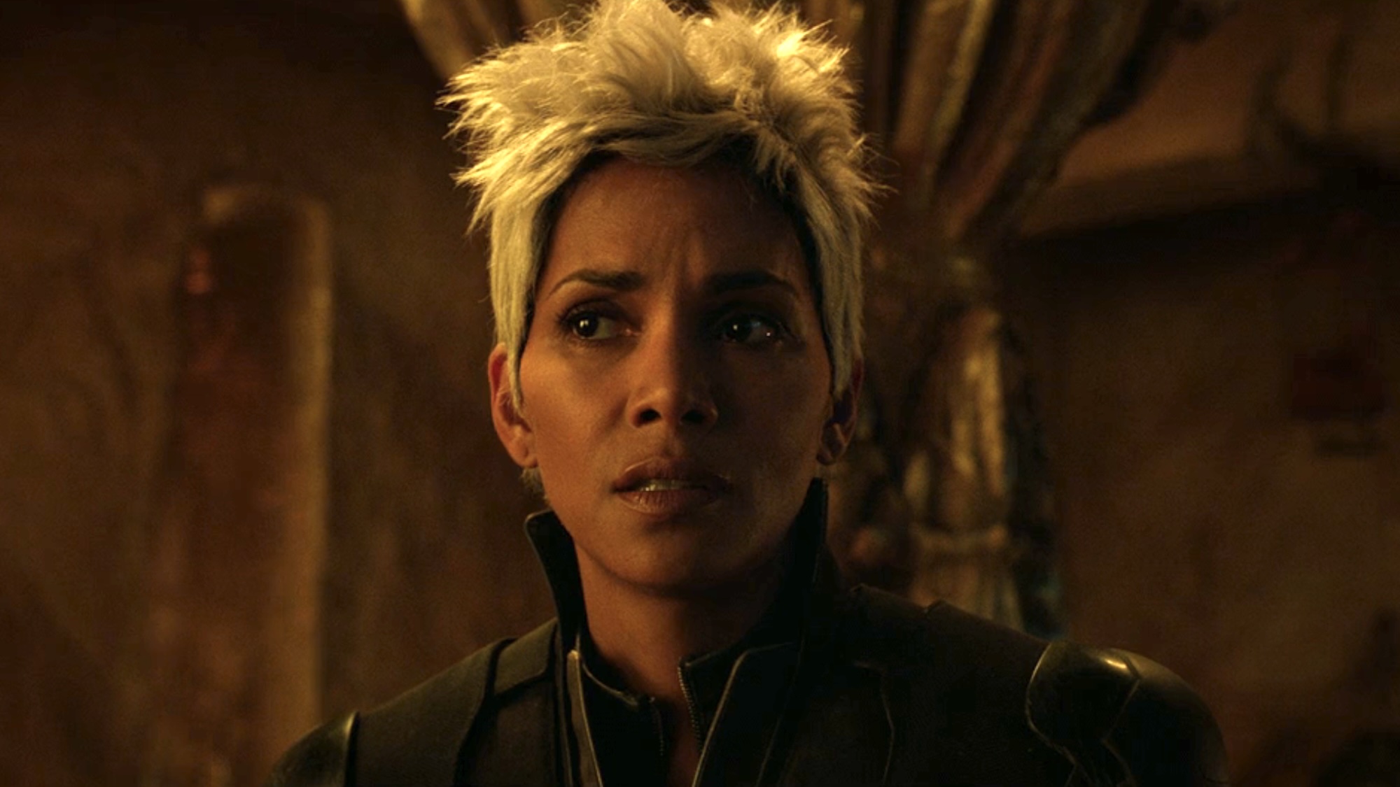 Storm hearing the plan in X-Men: Days of Future Past.
