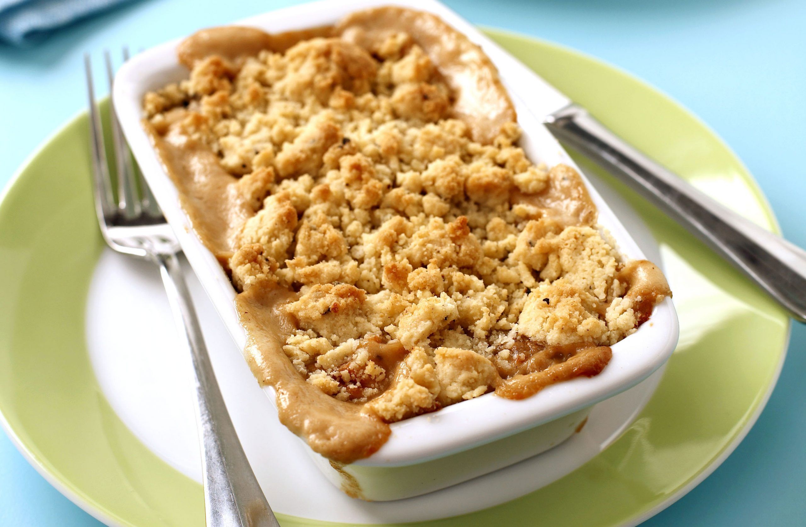 Mushroom crumble recipe