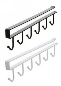 4x 6 Hooks Kitchen Metal Mug Cup Holder | £2.96 each at eBay