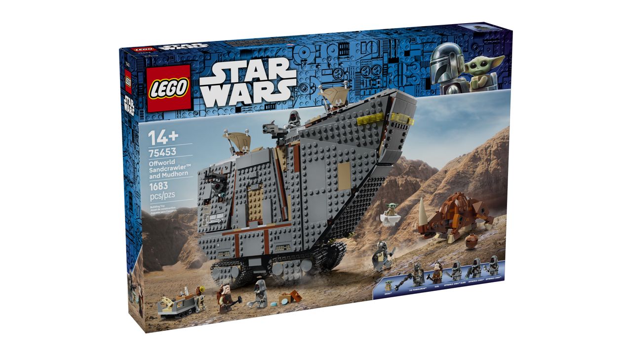 Lego Star Wars Offworld Sandcrawler and Mudhorn set