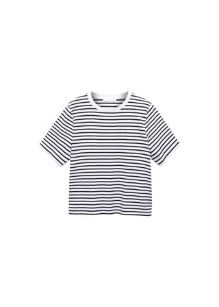 Striped Cotton T-Shirt - Women