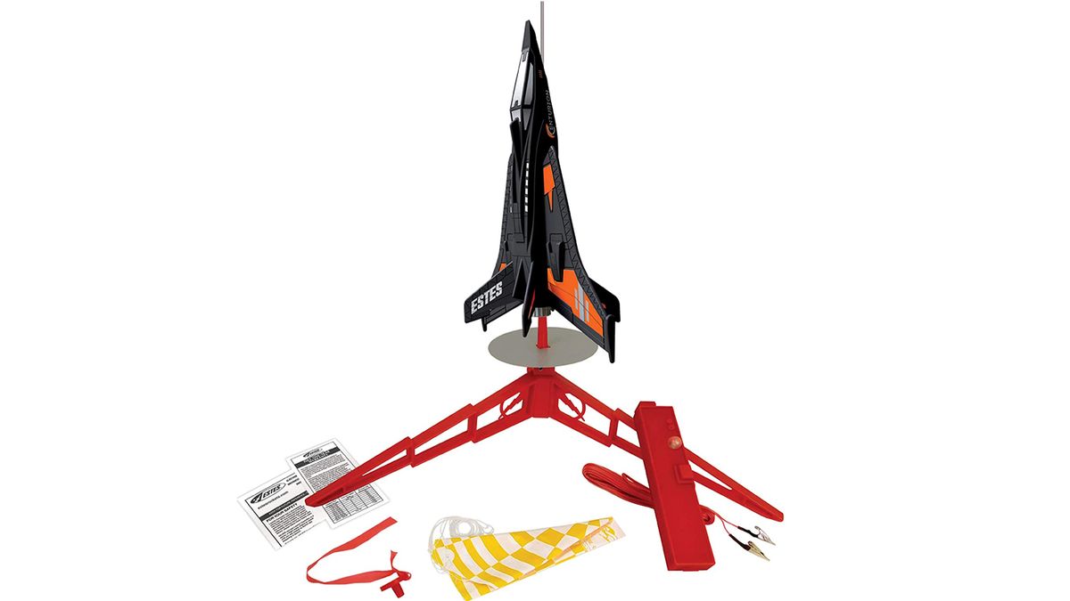 Estes Space Corps Centurion Launch Set, with nearly everything a kid needs to launch rockets, is on sale for 42% off for Prime Day.