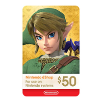 Nintendo eShop $50 Gift Card:  $50 @ Walmart