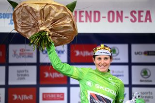 Chabbey: Now that we have Women's Tour QOM jersey we want to keep it