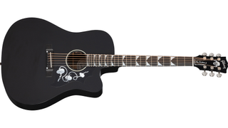 Gibson's new Dave Mustaine signature Songwriter acoustic guitar