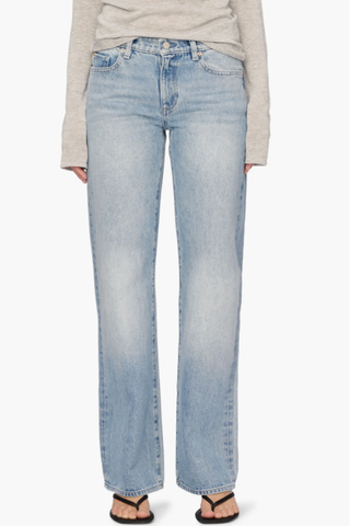 Drue Low Rise Straight Leg Jeans