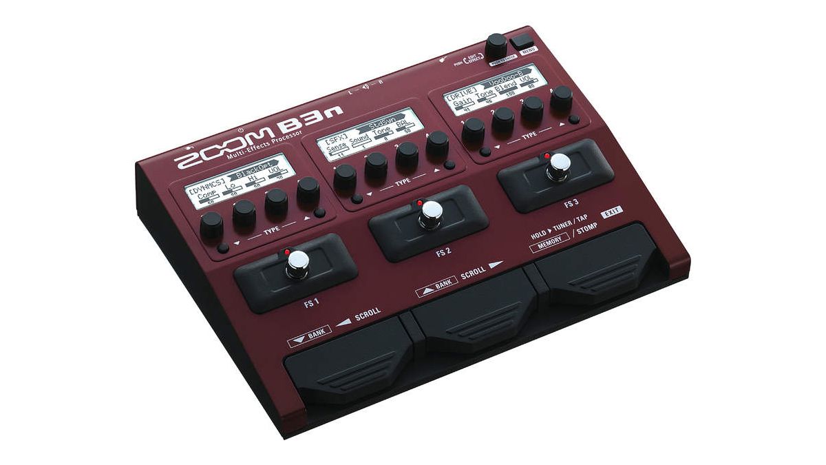 Zoom B3N Bass Multi-Effects Processor review | MusicRadar