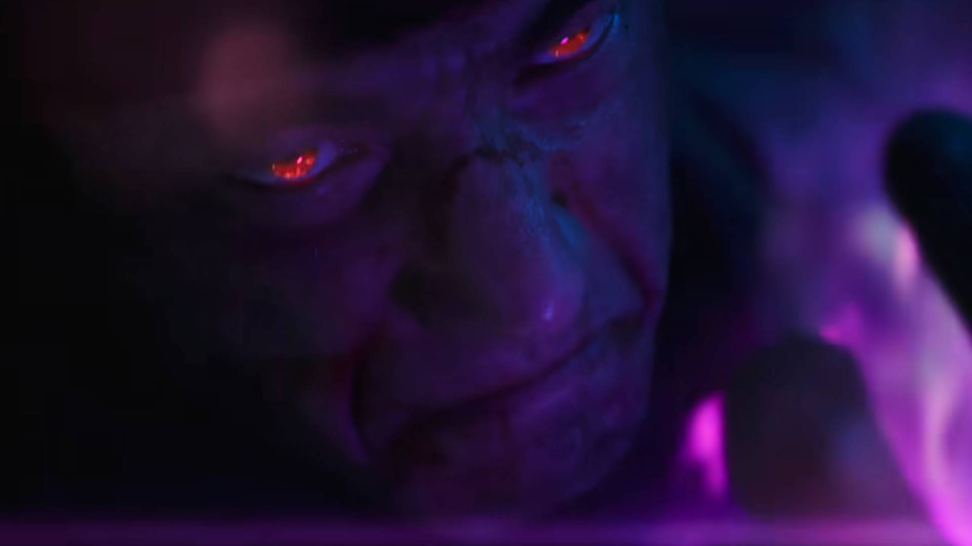Evil Ryu in the Street Fighter trailer