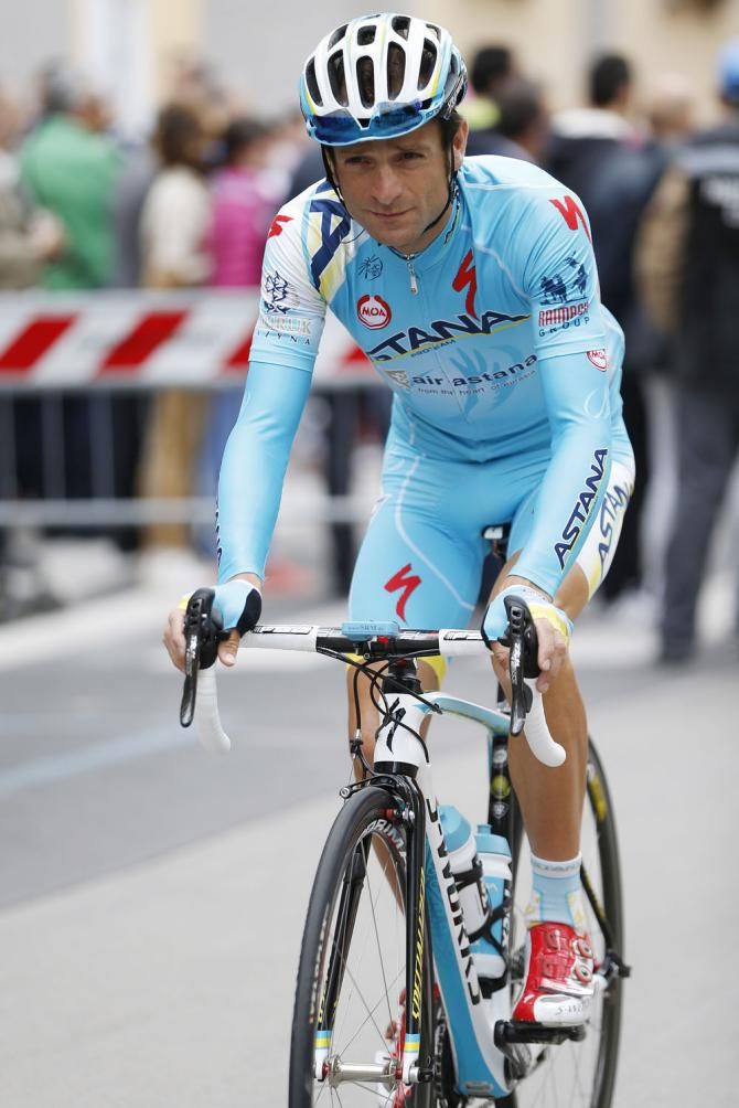 Michele Scarponi (Astana) is looking to gain more time on his rival