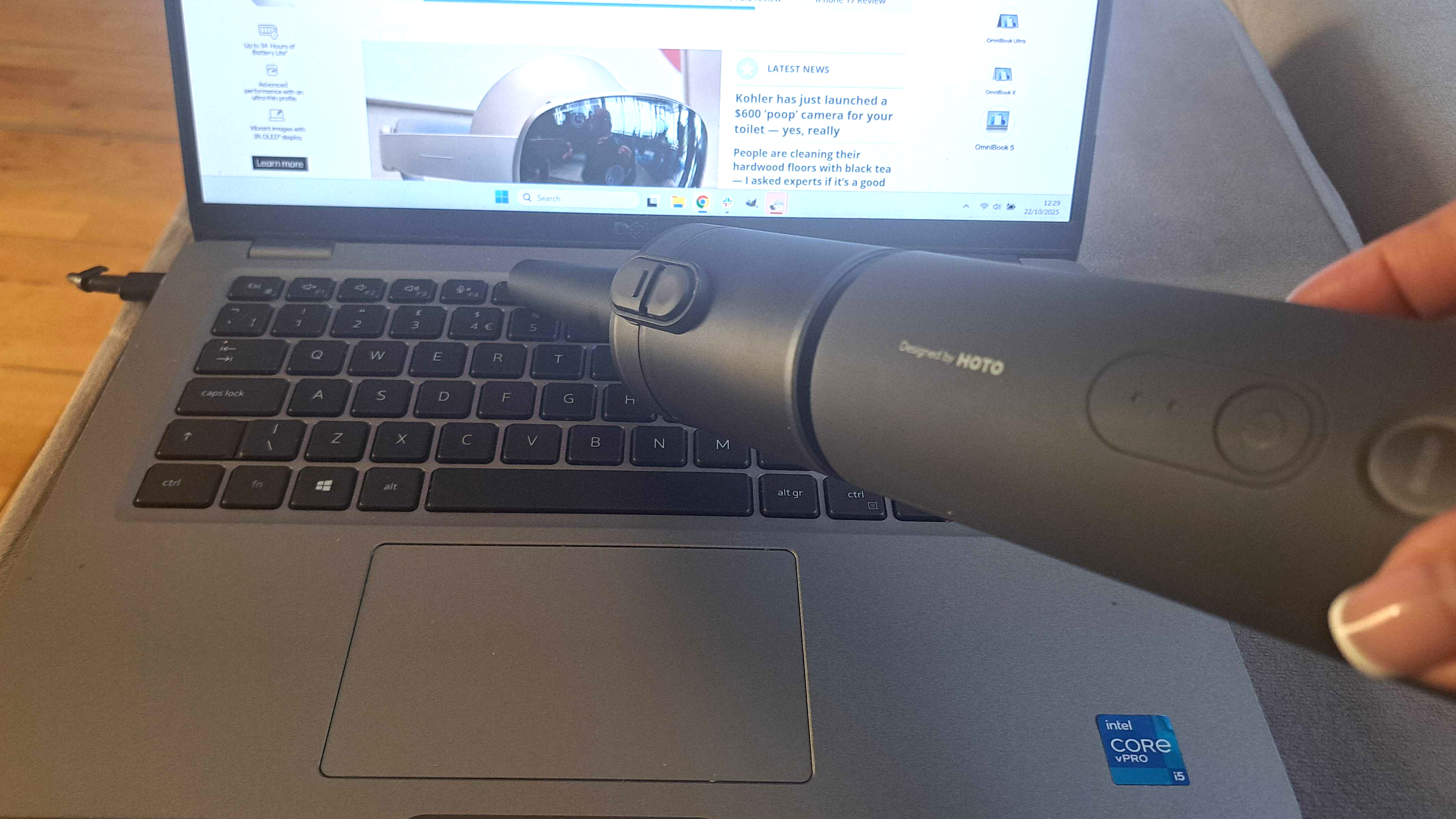 HOTO mini vacuum laptop cleaning
