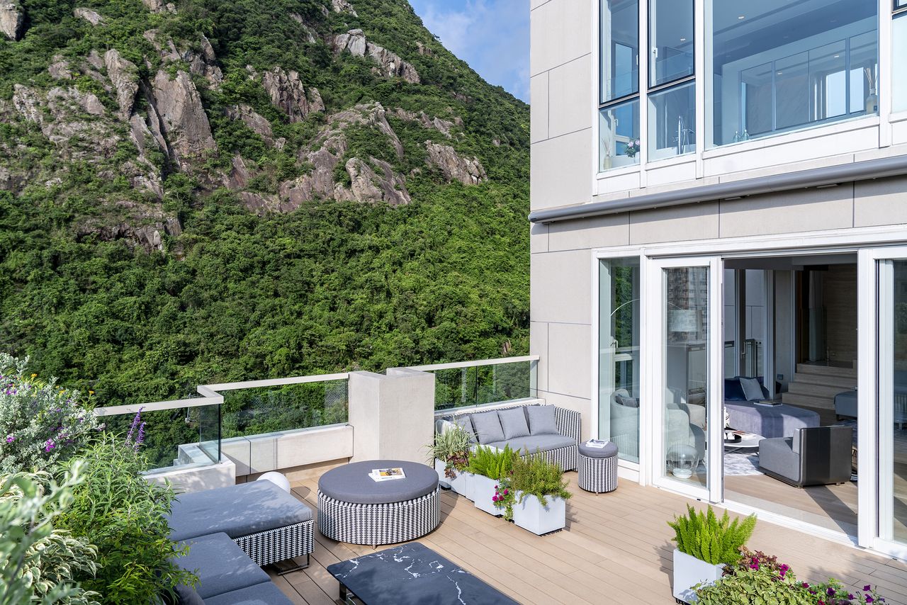 The Morgan Sky Duplex Outdoor Terrace