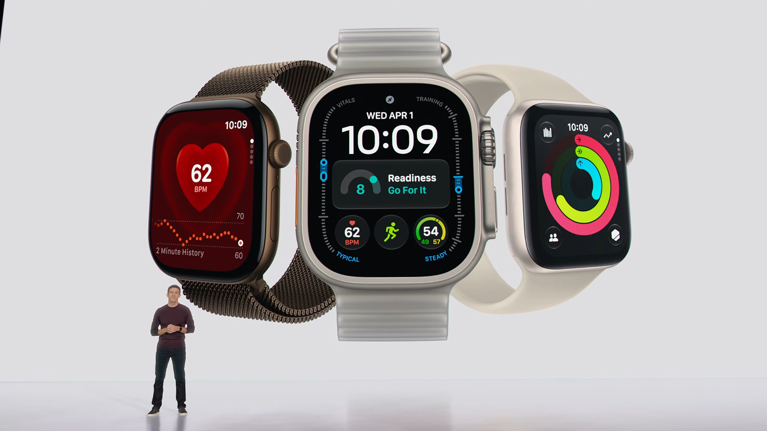 Ternus with Apple Watch 12 series