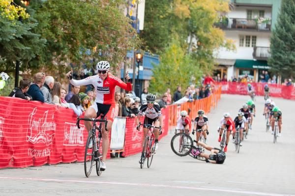 Erica Allar (RideClean/PatentIt.com) wins the Tour of Vail