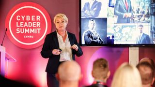 Charlotte Wilson at the Cyber Leader Summit
