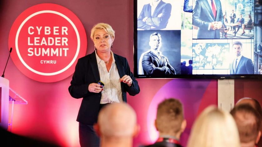 Charlotte Wilson at the Cyber Leader Summit