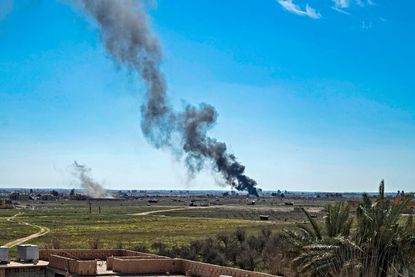 U.S. airstrikes in Deir ez-Zor, Syria