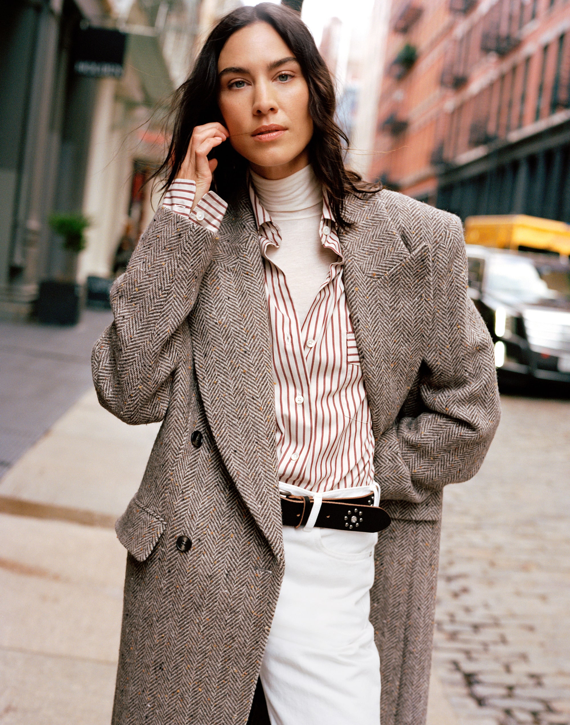 Alexa Chung for Madewell Lou Poplin Shirt