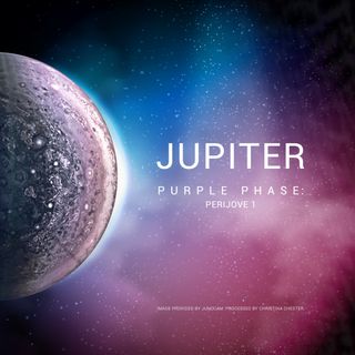 This picture from the JunoCam gallery uses an image of Jupiter that has been processed to bring out purple hues.
