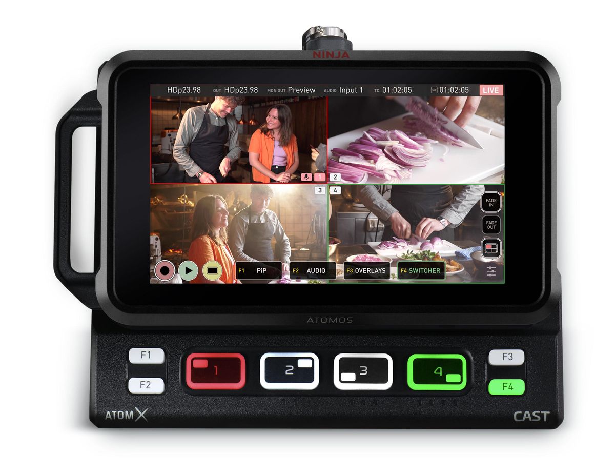AtomX CAST スイッチャー atomos ninja v atem AtomX Cast – Switcher Upgrade for Ninja Models | Atomos