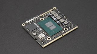 Business card-sized micro x86 compute module boasts N100 CPU, 8GB RAM, and Nvidia GPU support