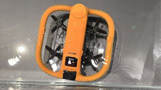 HoverAir Aqua drone demo at CES 2026