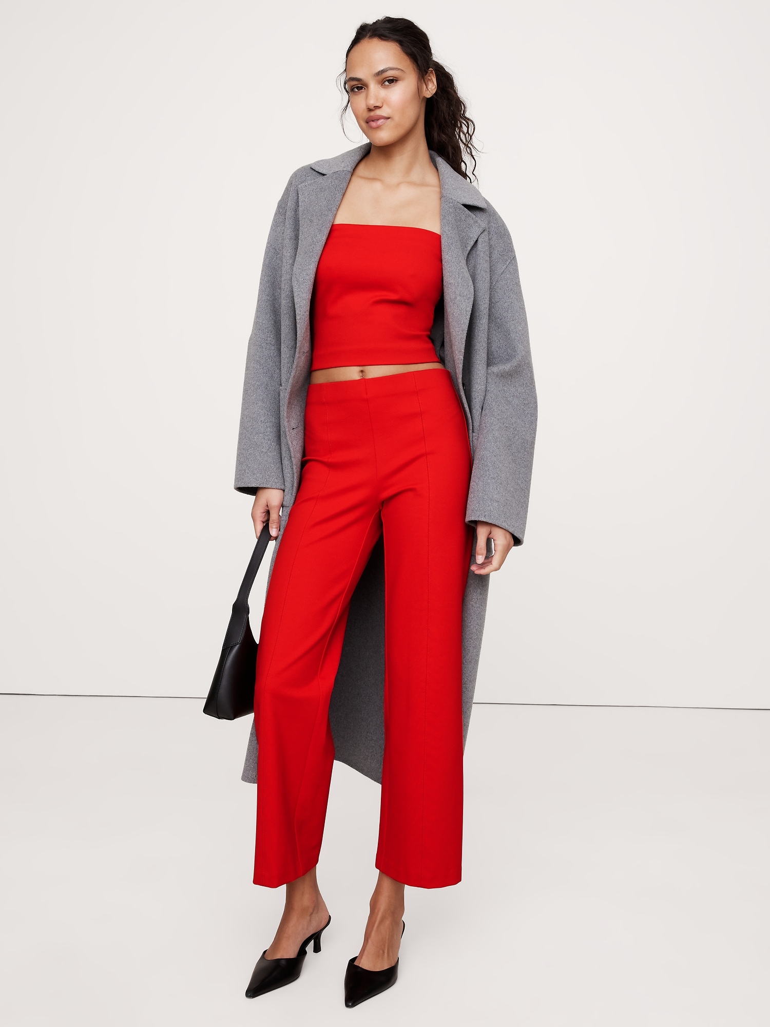 Straight Everywhere Ponte Ankle Pant
