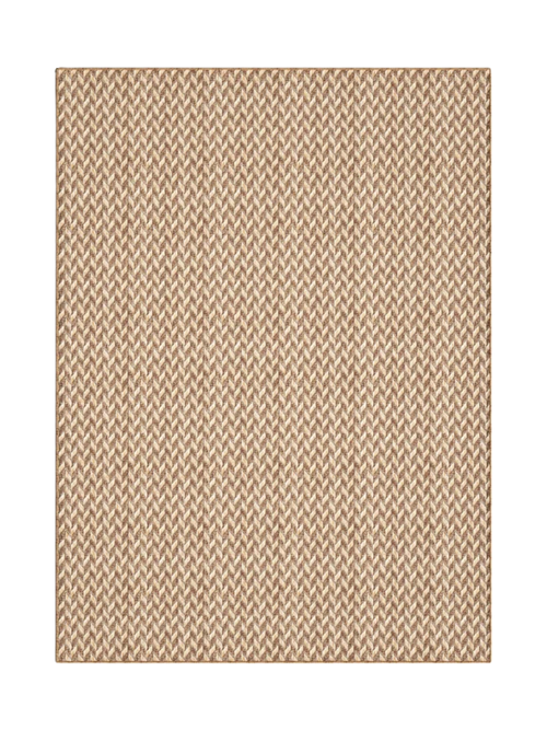 Malaya Herringbone Outdoor Rug, 4' x 6'