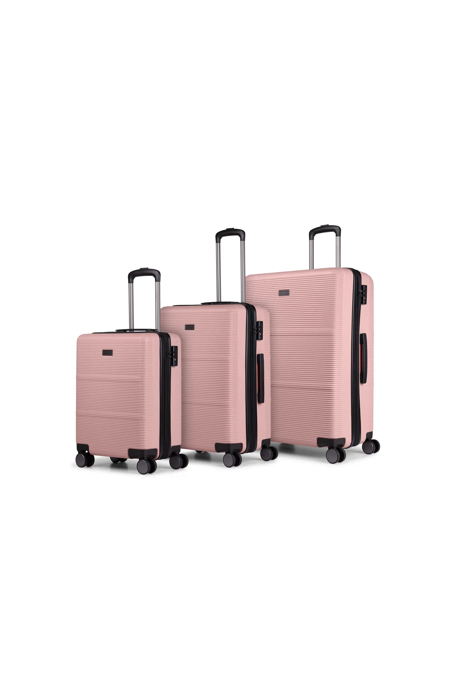 bugatti, Brussels 3 Piece Hardside Luggage Set With Expansion