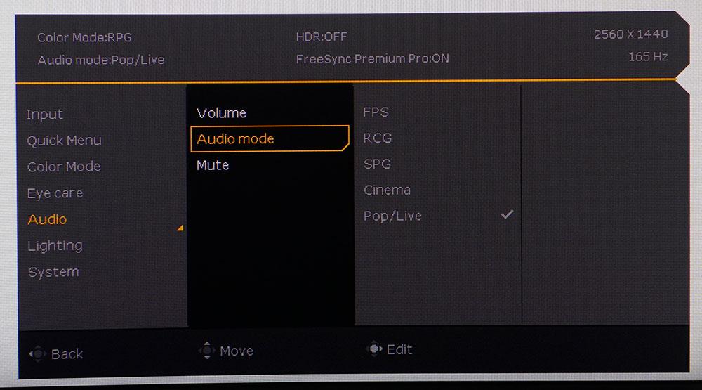 BenQ Mobiuz EX2710R