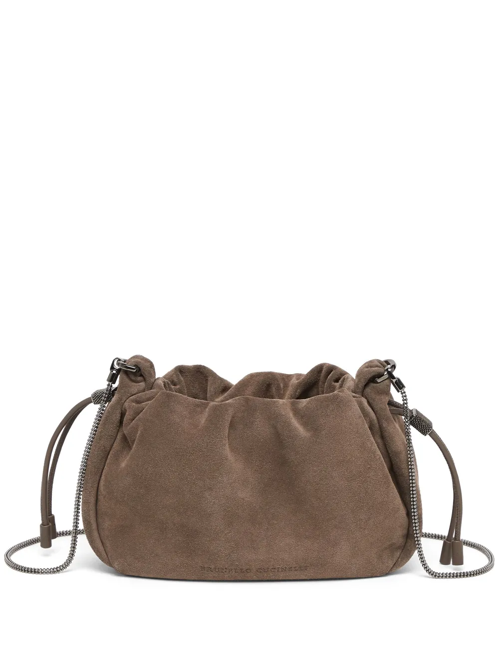 Brunello Cucinelli Suede Shoulder Bag | One Size